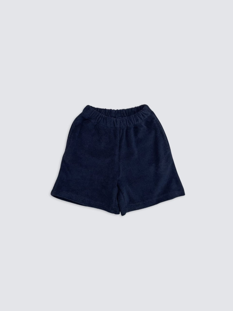 Pom - Korean Baby Fashion - #babyfever - Terry Bermuda Pants - 9