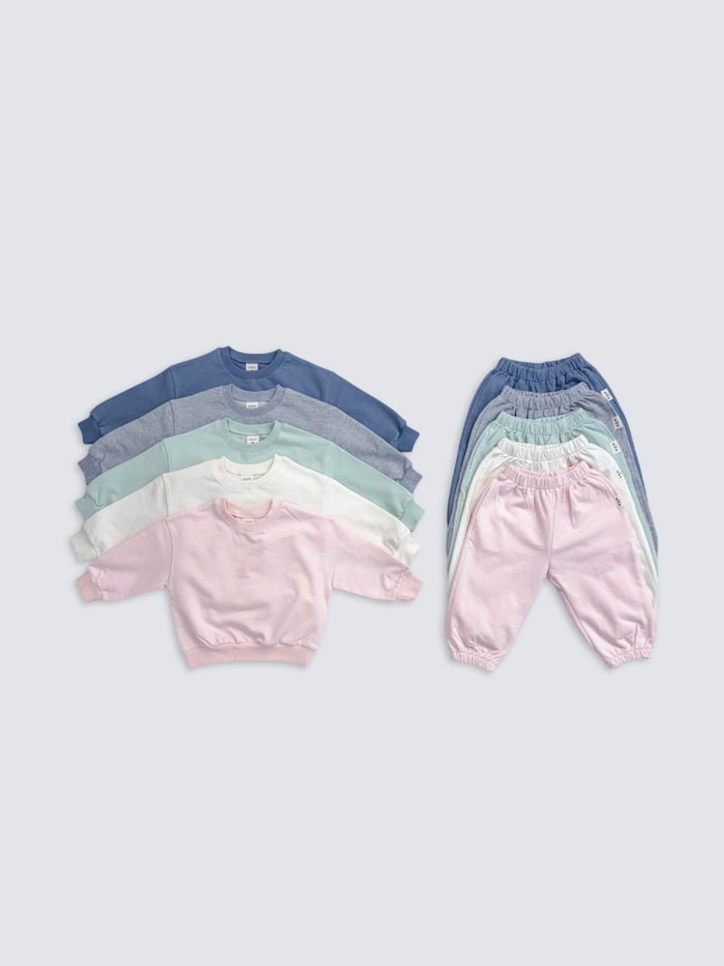 Pom - Korean Baby Fashion - #babyfever - Simple Jogger Pants