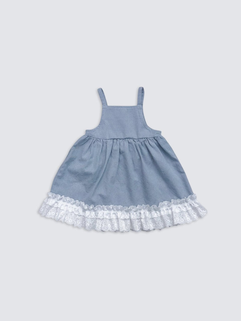 Pom - Korean Baby Fashion - #babygirlfashion - Apron One-piece - 12