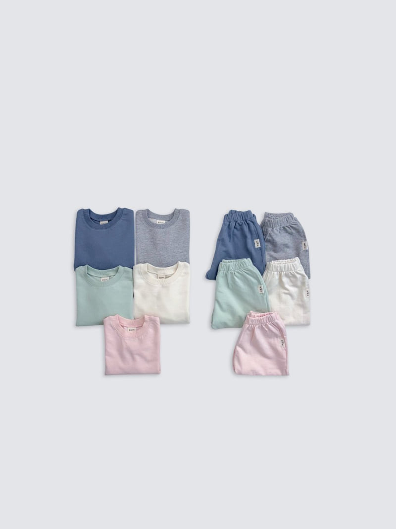 Pom - Korean Baby Fashion - #babygirlfashion - Simple Sweatshirt - 3