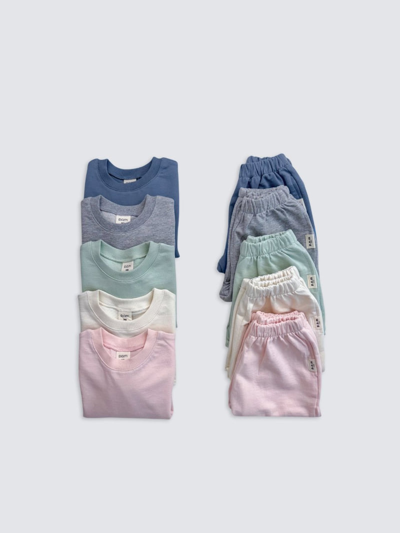 Pom - Korean Baby Fashion - #babygirlfashion - Simple Jogger Pants - 2