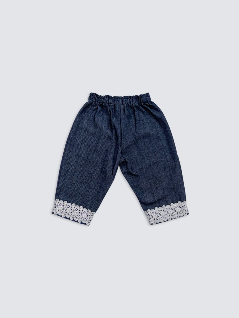 Pom - Korean Baby Fashion - #babylifestyle - Frill Lace Pants - 9