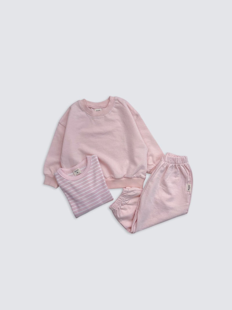 Pom - Korean Baby Fashion - #babygirlfashion - Simple Sweatshirt - 4
