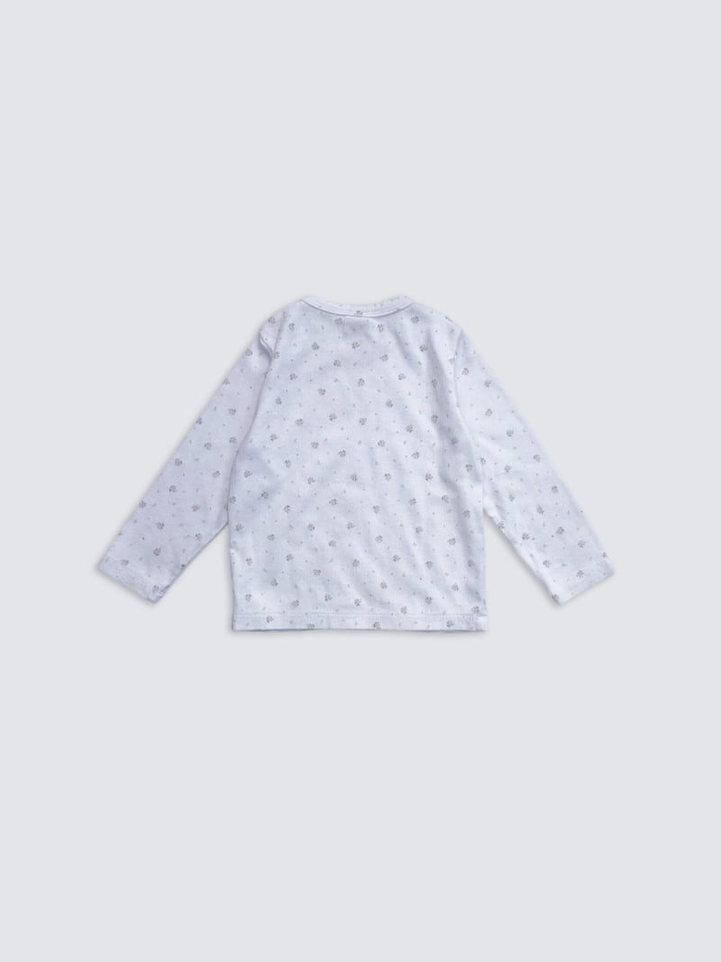 Pom - Korean Baby Fashion - #babylifestyle - Flower Tee - 2