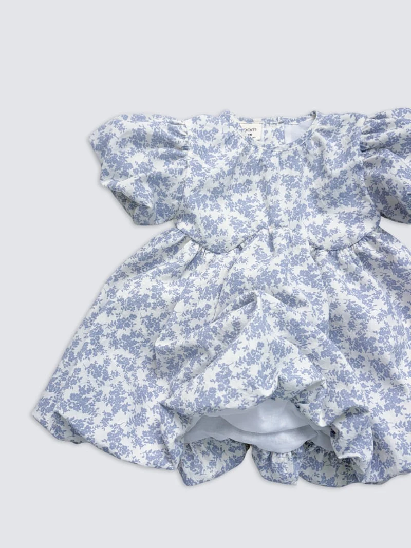 Pom - Korean Baby Fashion - #babyoninstagram - Balloon One-piece - 3