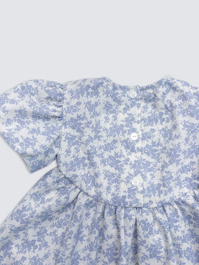 Pom - Korean Baby Fashion - #babyoutfit - Balloon One-piece - 5