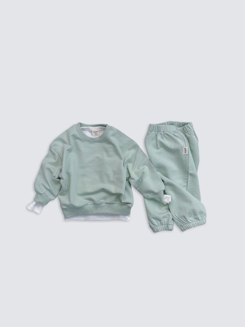 Pom - Korean Baby Fashion - #babyoutfit - Simple Sweatshirt - 7