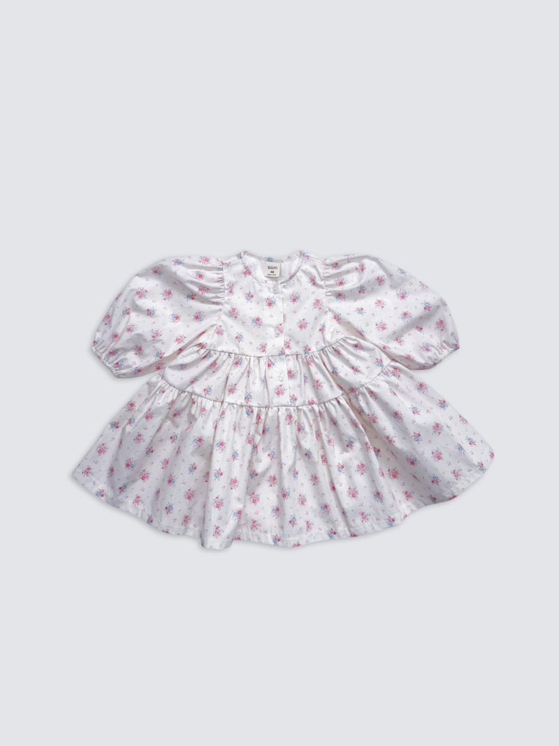 Pom - Korean Baby Fashion - #babywear - Tiered One-piece
