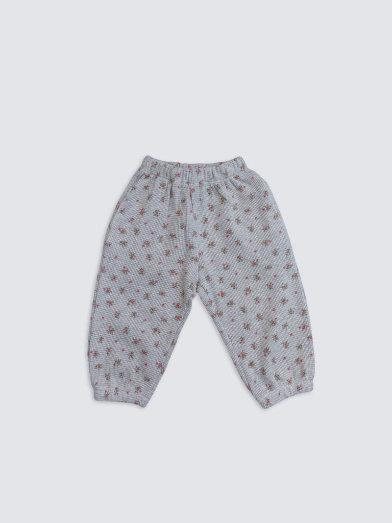 Pom - Korean Baby Fashion - #babyoutfit - Flower Hood Zip-Up - 4