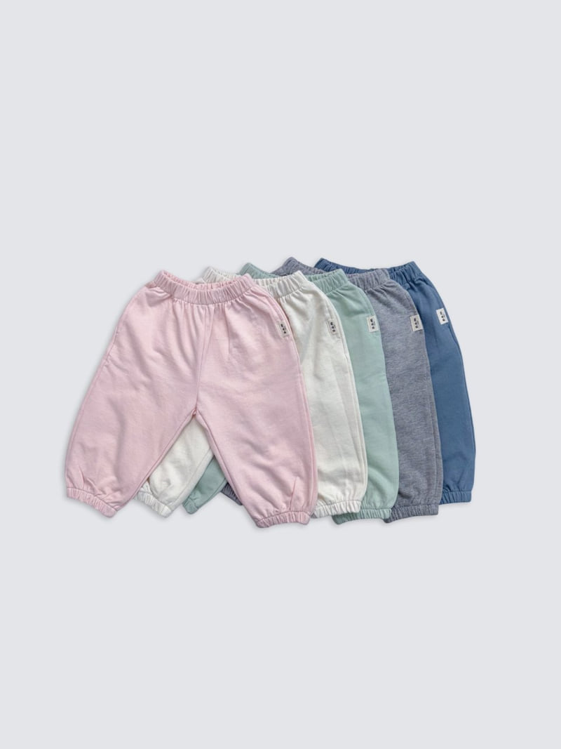 Pom - Korean Baby Fashion - #smilingbaby - Simple Jogger Pants - 11