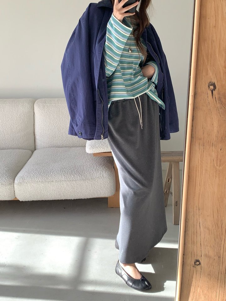 Pomelo - Korean Women Fashion - #shopsmall - Merci Skirt - 11