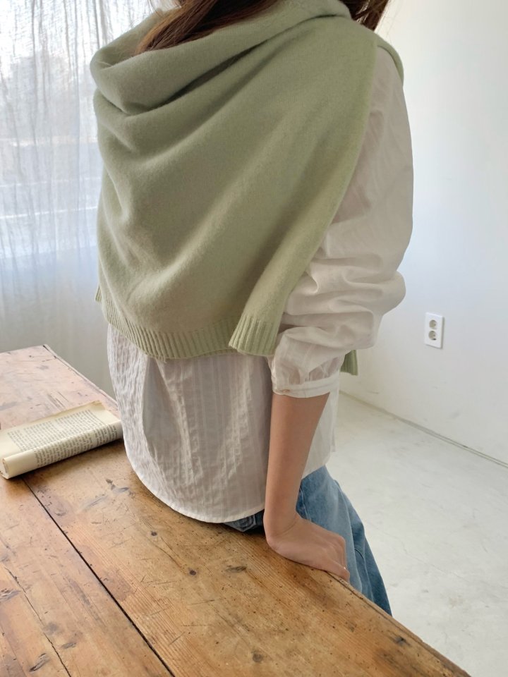 Pomelo - Korean Women Fashion - #thatsdarling - Wholegarment Round Cardigan - 11
