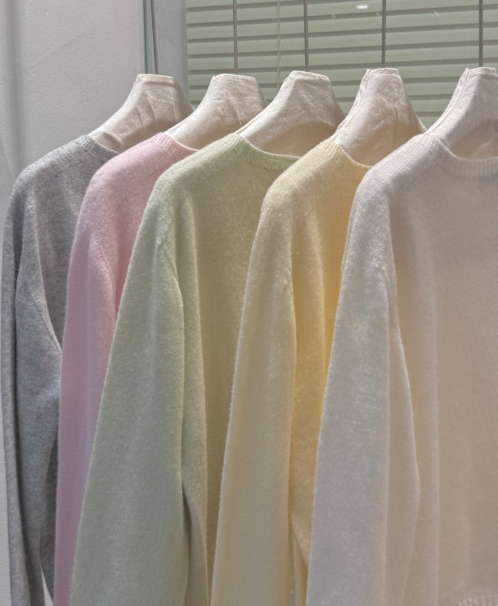 Pomelo - Korean Women Fashion - #thelittlethings - Wholegarment Round Cardigan - 12