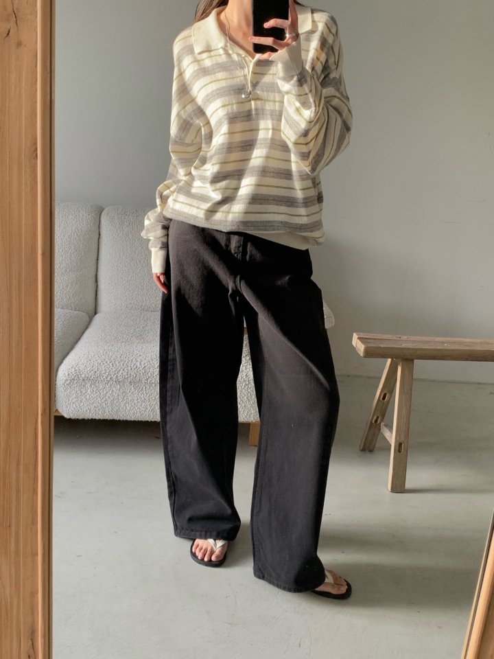 Pomelo - Korean Women Fashion - #vintagekidsstyle - Blush Denim Pants - 9