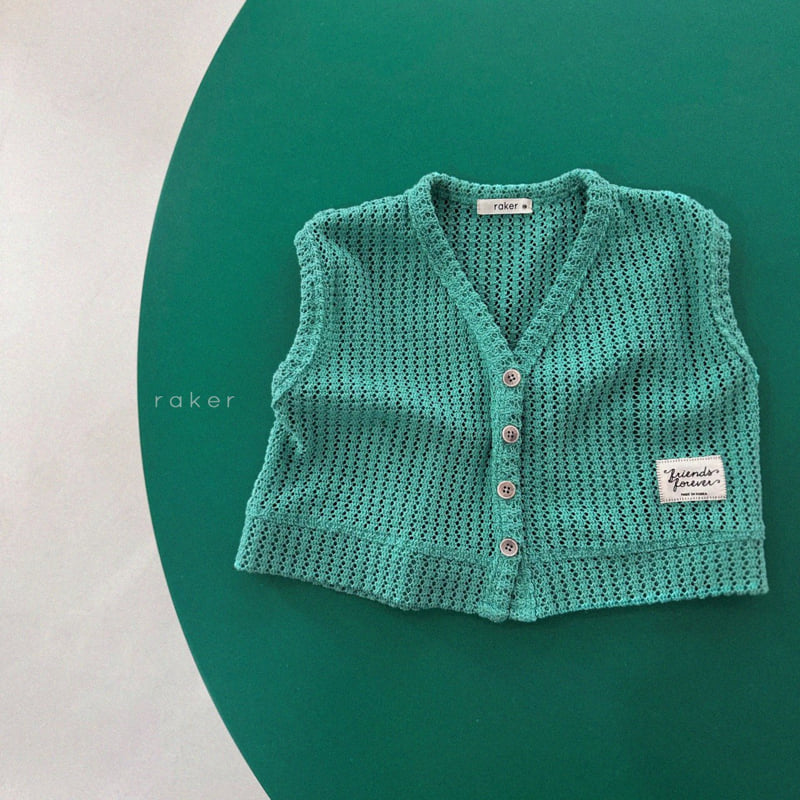 Raker - Korean Children Fashion - #Kfashion4kids - Friends Knitting Vest - 2