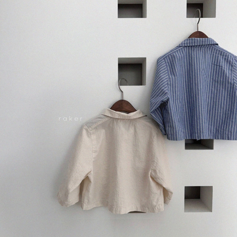 Raker - Korean Children Fashion - #childofig - Button Loop Shirt - 3