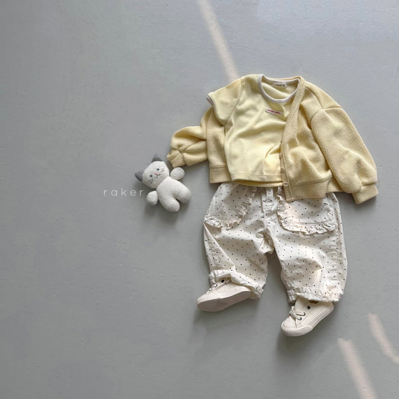 Raker - Korean Children Fashion - #designkidswear - Frill Pocket Pants - 8