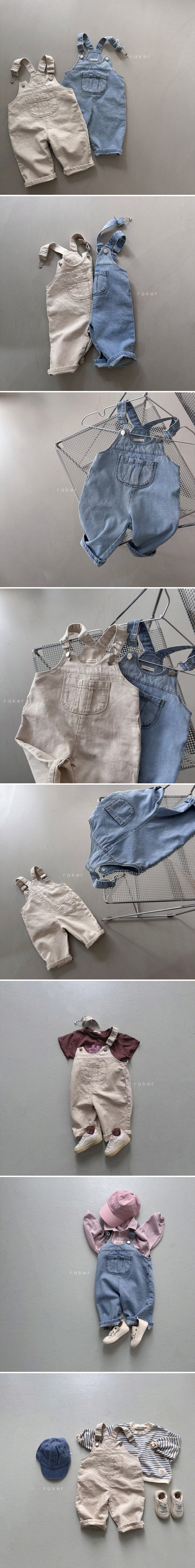 Raker - Korean Children Fashion - #discoveringself - Sunny Overalls - 2