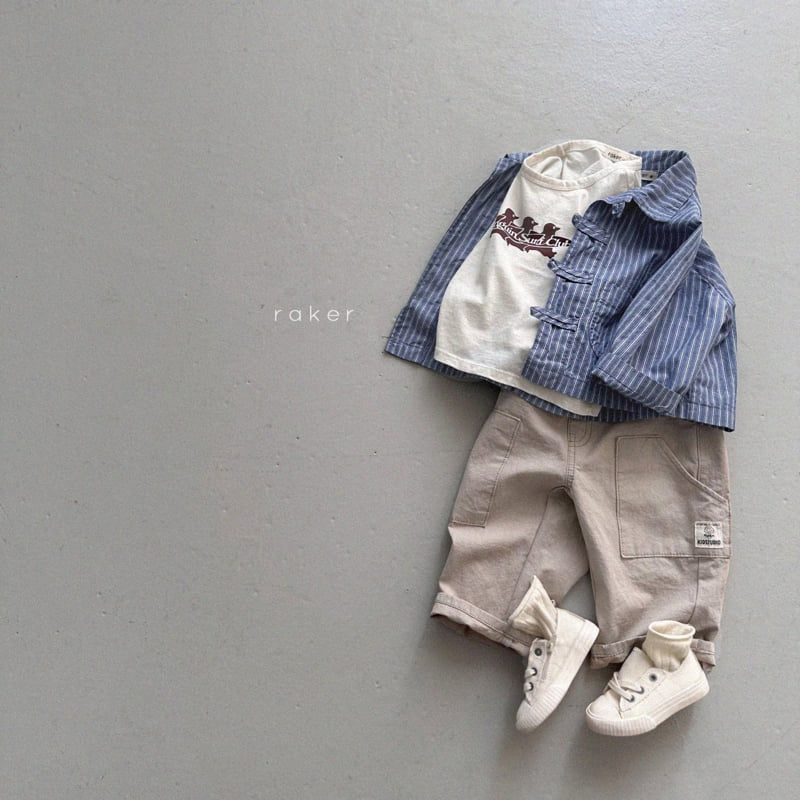 Raker - Korean Children Fashion - #discoveringself - Pocket Cargo Pants - 5