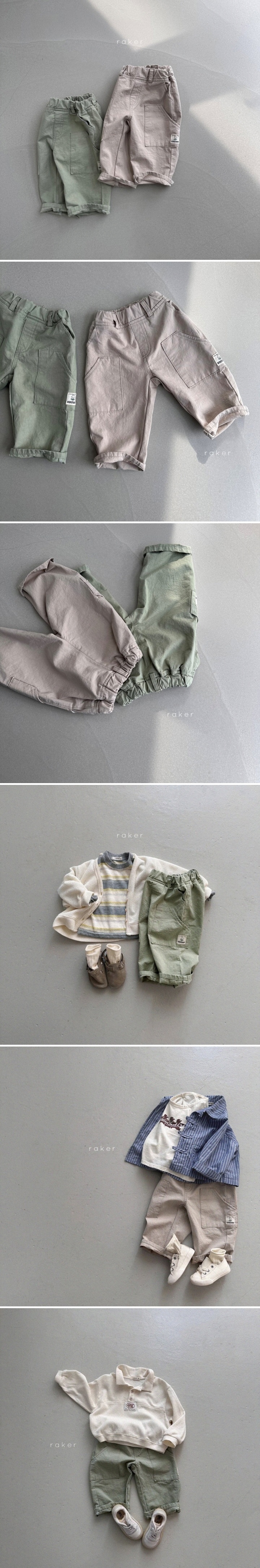 Raker - Korean Children Fashion - #fashionkids - Pocket Cargo Pants - 2