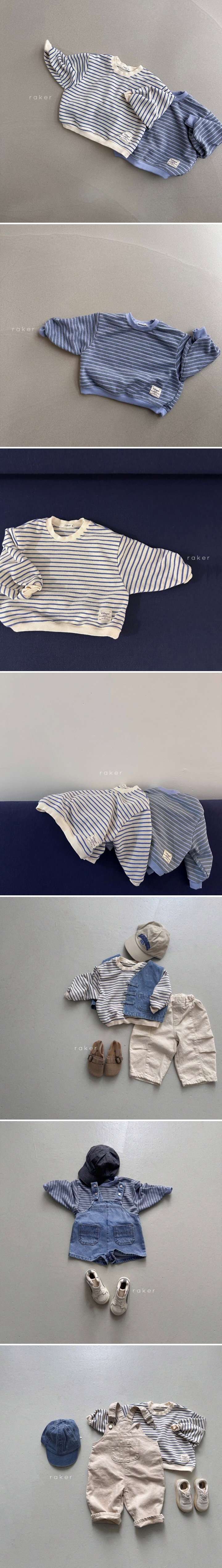 Raker - Korean Children Fashion - #littlefashionista - Timothy Stripe Tee - 2