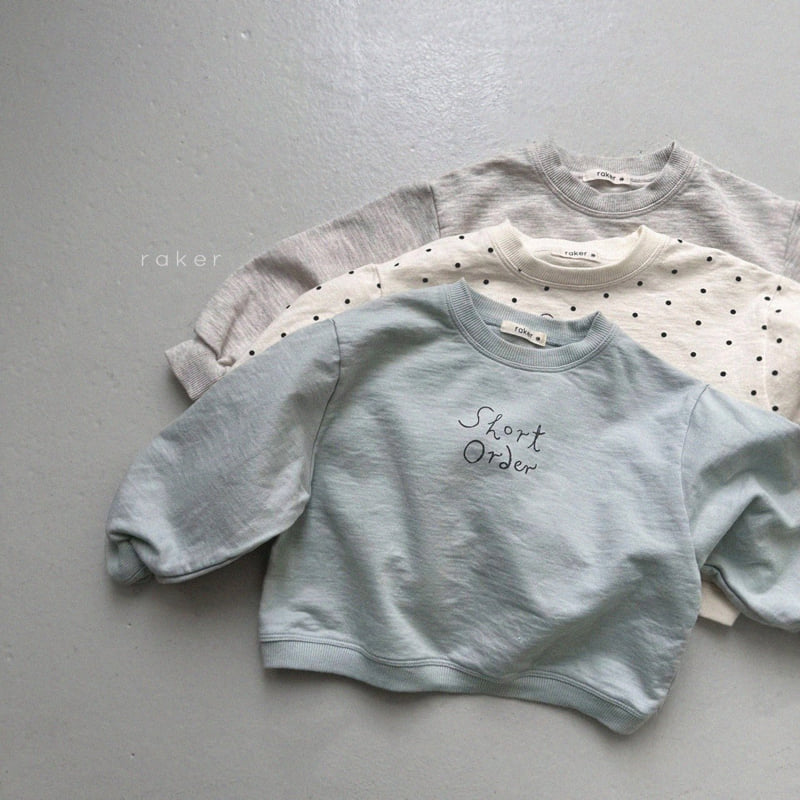 Raker - Korean Children Fashion - #magicofchildhood - Short Order Sweatshirt - 3