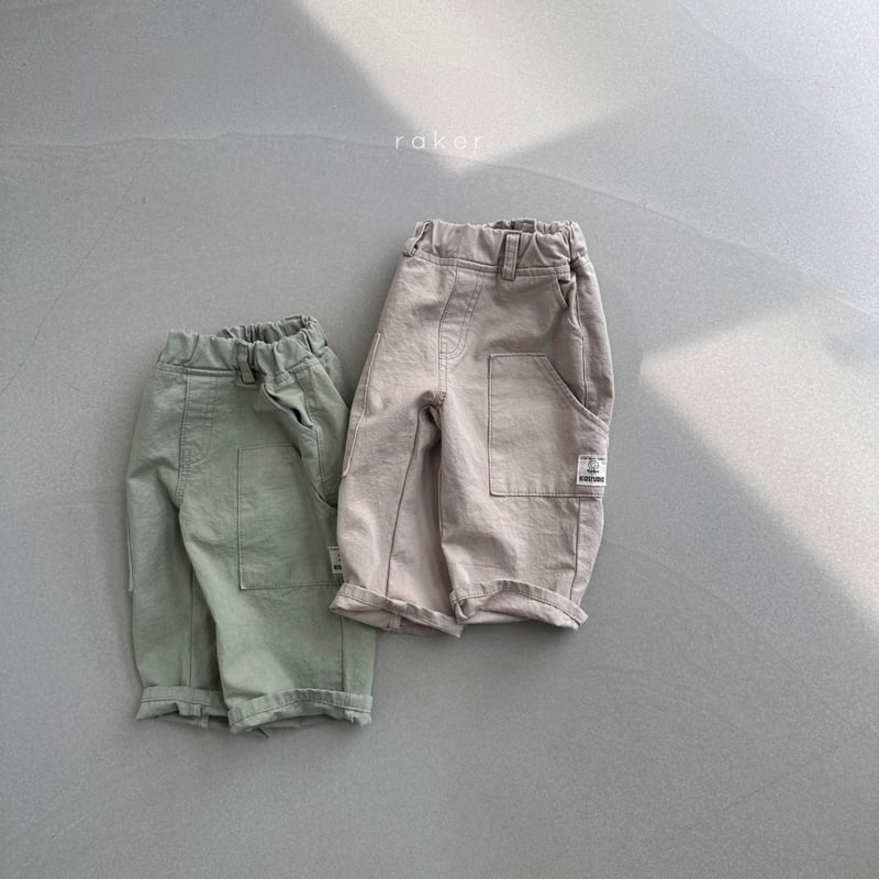 Raker - Korean Children Fashion - #stylishchildhood - Pocket Cargo Pants