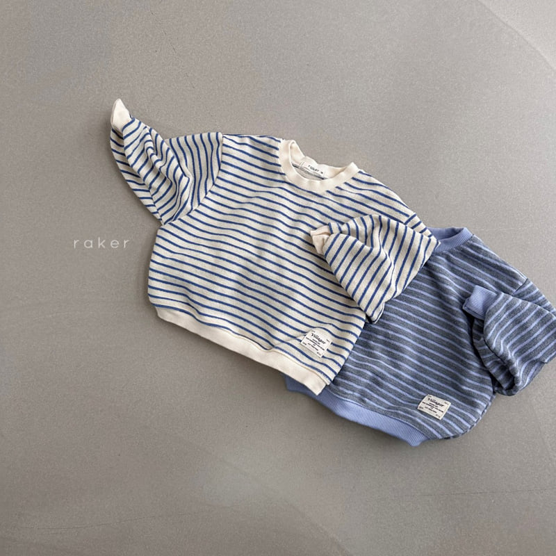 Raker - Korean Children Fashion - #todddlerfashion - Timothy Striped Tee