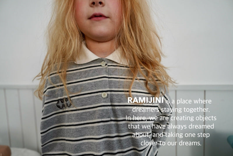 Ramijini - Korean Children Fashion - #designkidswear - Crocodile Collar Tee - 2