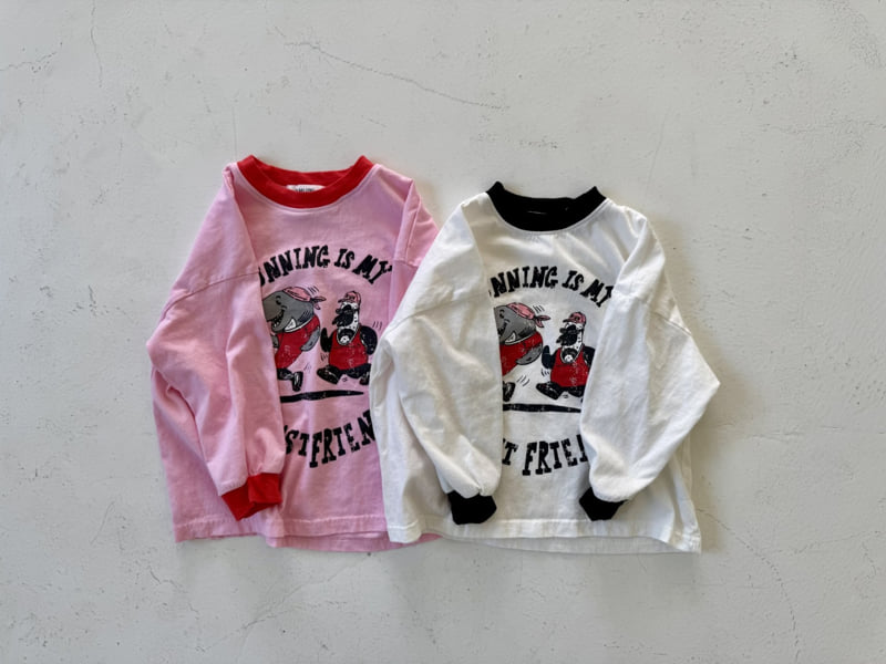 Ramijini - Korean Children Fashion - #kidsshorts - Running Tee