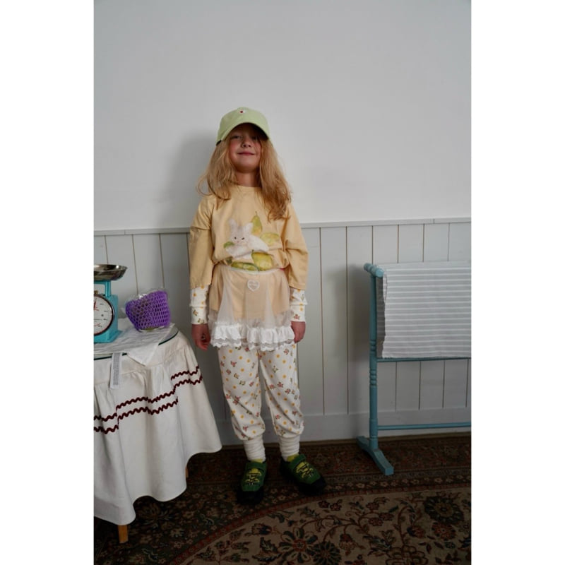 Ramijini - Korean Children Fashion - #magicofchildhood - Mirabelle Apron - 7