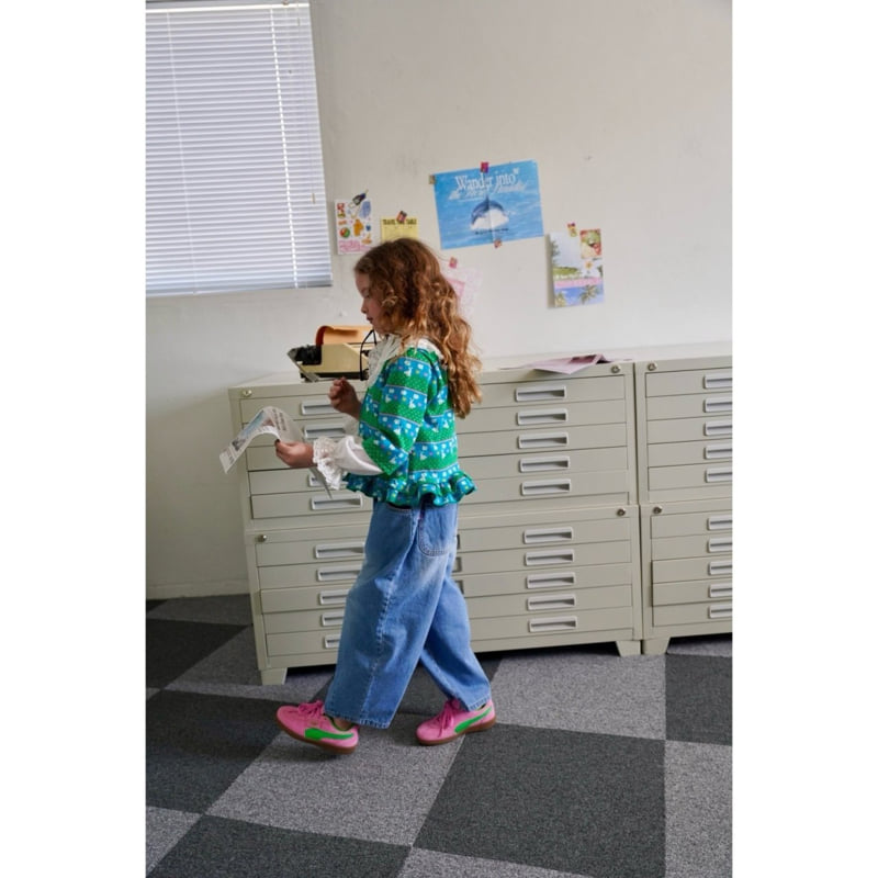 Ramijini - Korean Children Fashion - #stylishchildhood - Alice Frill Cardigan - 6