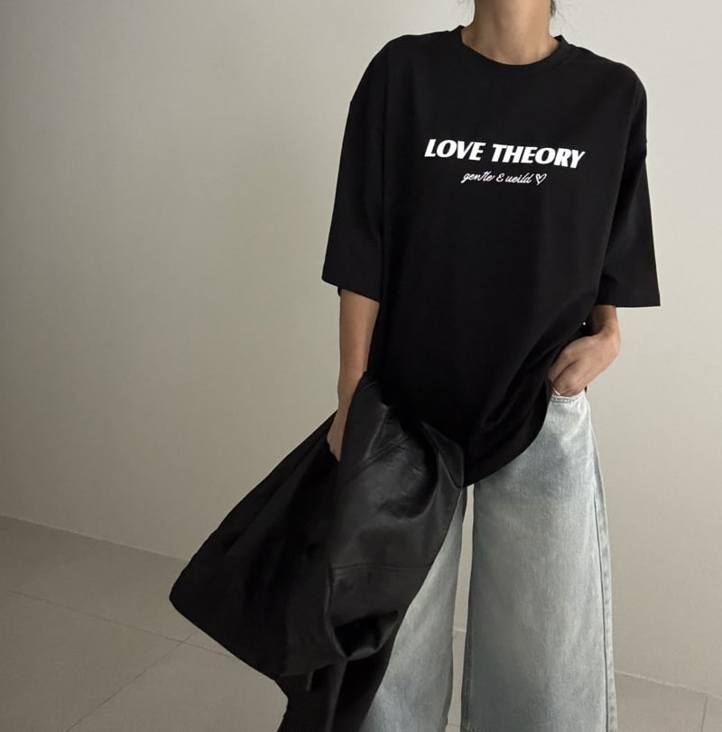 Ripple - Korean Women Fashion - #momslook - Theory Box Tee - 7