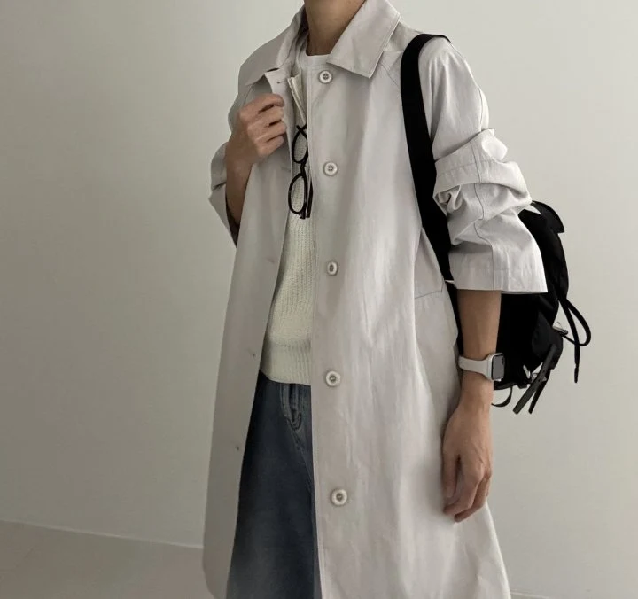 Ripple - Korean Women Fashion - #thelittlethings - Sioha Half Trench Coat - 4