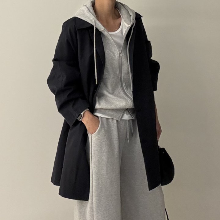 Ripple - Korean Women Fashion - #momslook - Sioha Half Trench Coat - 8
