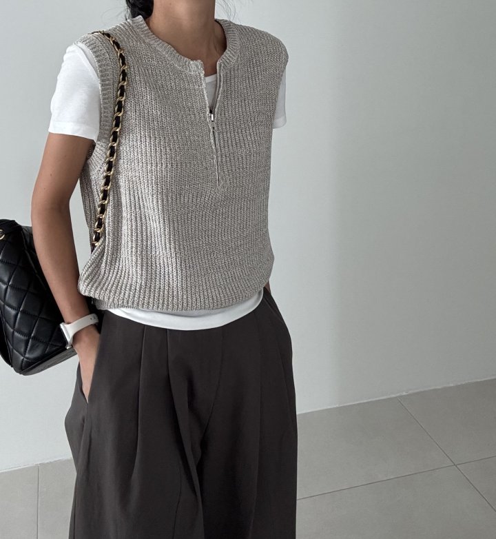 Ripple - Korean Women Fashion - #momslook - Lupi Vest - 6