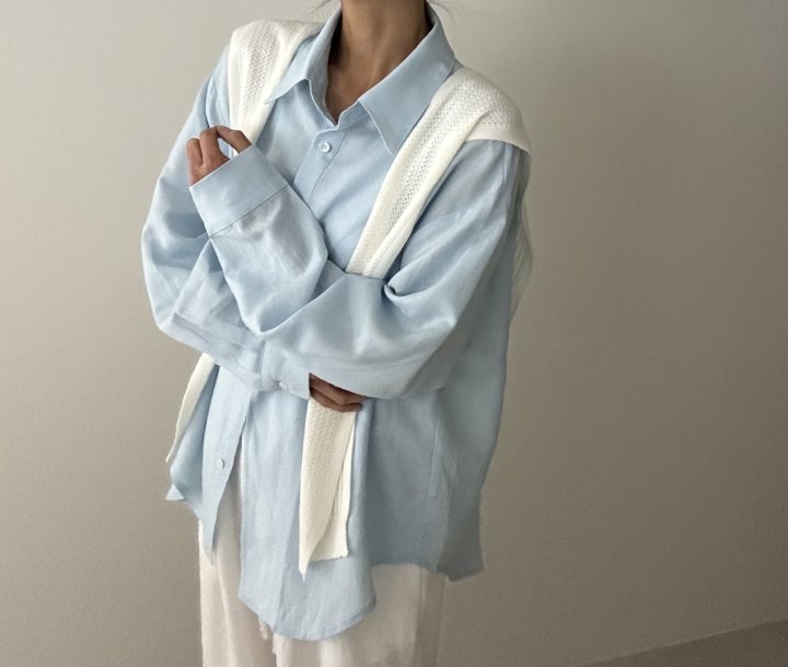 Ripple - Korean Women Fashion - #momslook - Renne Long Shirt Set - 2