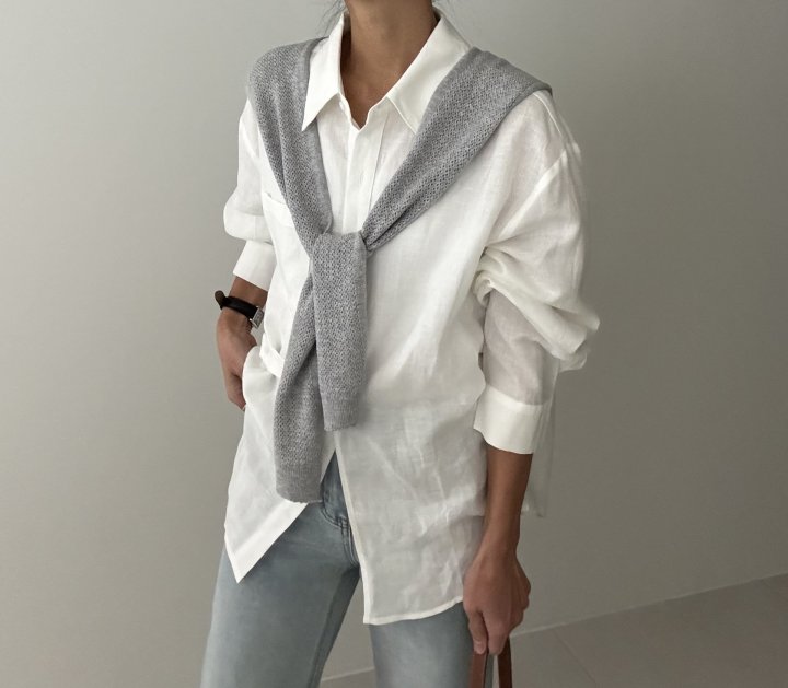 Ripple - Korean Women Fashion - #womensfashion - Renne Long Shirt Set - 4