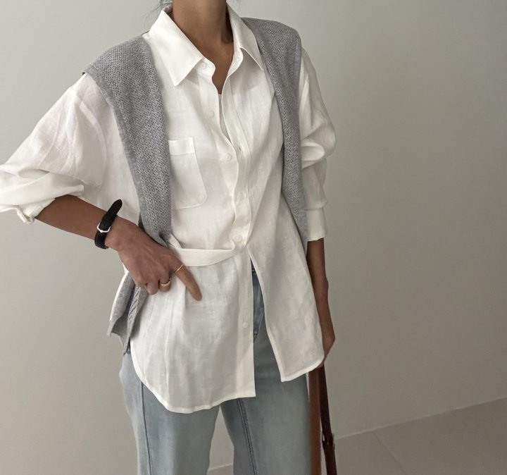 Ripple - Korean Women Fashion - #momslook - Renne Long Shirt Set - 6