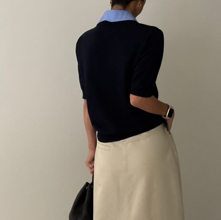 Ripple - Korean Women Fashion - #womensfashion - Roe V-Neck Knit - 4