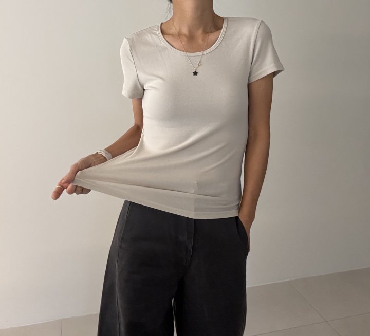Ripple - Korean Women Fashion - #momslook - Rise Tee - 3