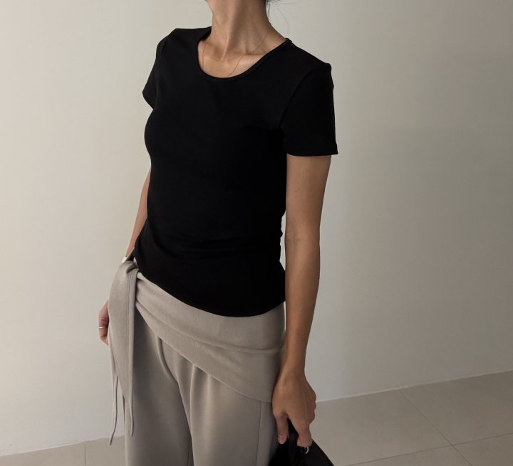 Ripple - Korean Women Fashion - #momslook - Rise Tee - 5