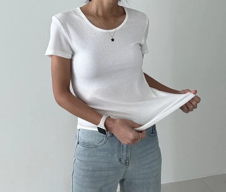 Ripple - Korean Women Fashion - #momslook - Rise Tee - 9