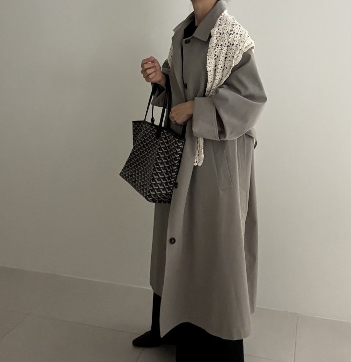Ripple - Korean Women Fashion - #momslook - Gentle Trench Coat - 2