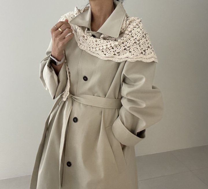 Ripple - Korean Women Fashion - #momslook - Gentle Trench Coat - 6