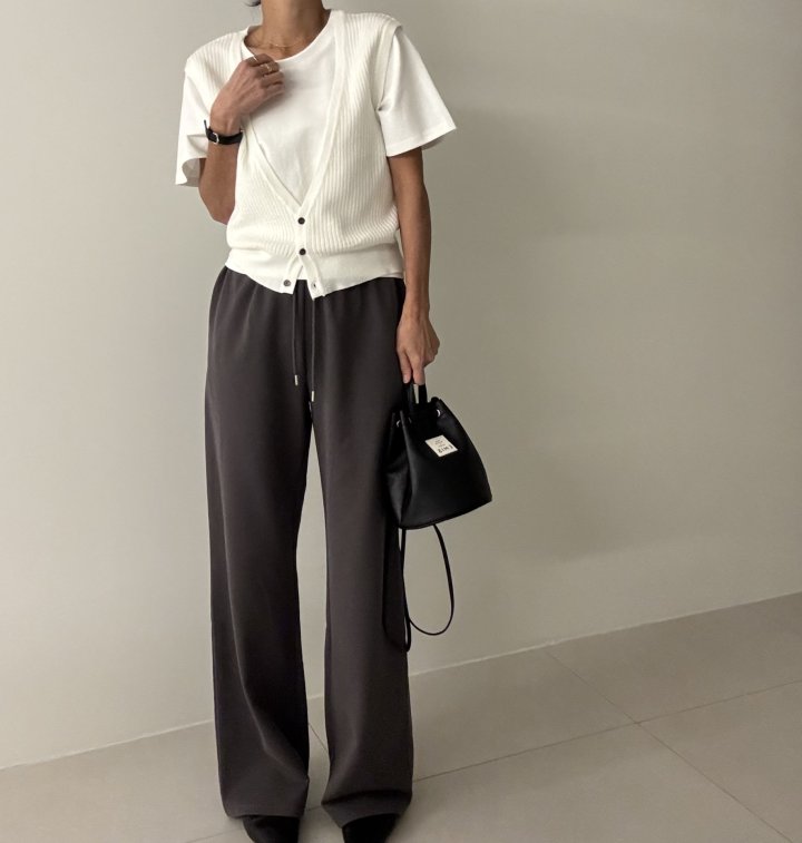 Ripple - Korean Women Fashion - #momslook - Uni Pants