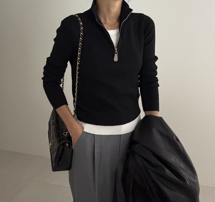 Ripple - Korean Women Fashion - #restrostyle - Glen Double Layer Tee - 9