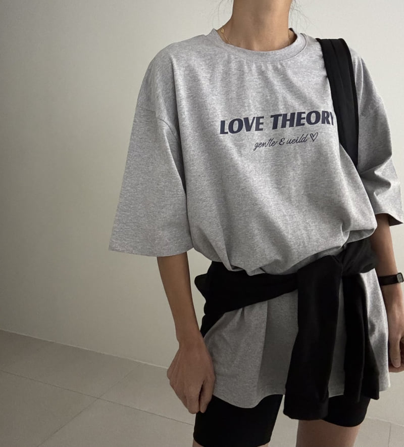 Ripple - Korean Women Fashion - #romanticstyle - Theory Box Tee - 4