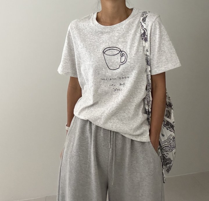 Ripple - Korean Women Fashion - #womensfashion - Cafe Mug Tee - 2