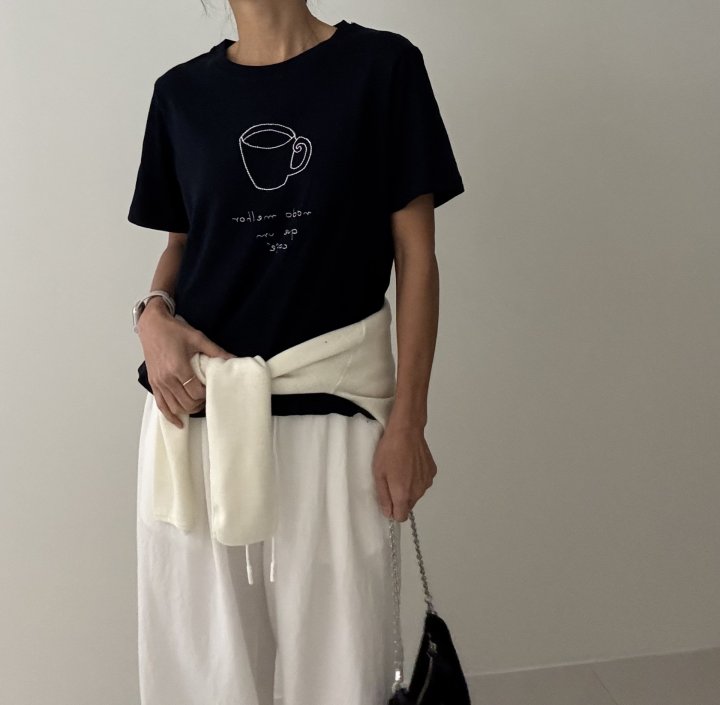 Ripple - Korean Women Fashion - #womensfashion - Cafe Mug Tee - 8